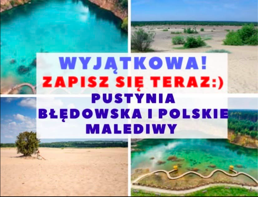 Wycieczka autokarowa Polskie Malediwy z Łodzi TERMIN 19.09.2026 (sobota)