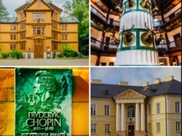 Wycieczka z Warszawy do Wielkopolski Pałace Wielkopolski- Dobrzyca i Antonin TERMIN 24.10.2026 (sobota) wycieczka autokarowa z Warszawy